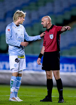 Ola Toivonen, Malmö FF, Stefan Johannesson, domare