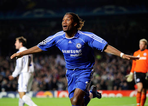 Didier Drogba, Chelsea, jubel