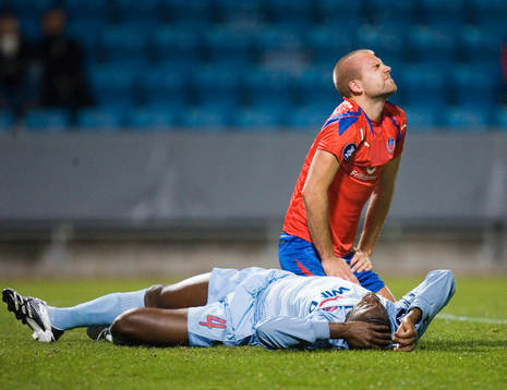 Tuff närkamp som kändes, Oskar Rönningberg och Sekou