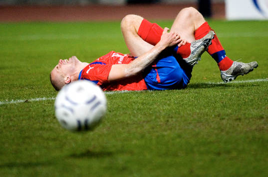 Christoffer Andersson har just missat sin stora chans i