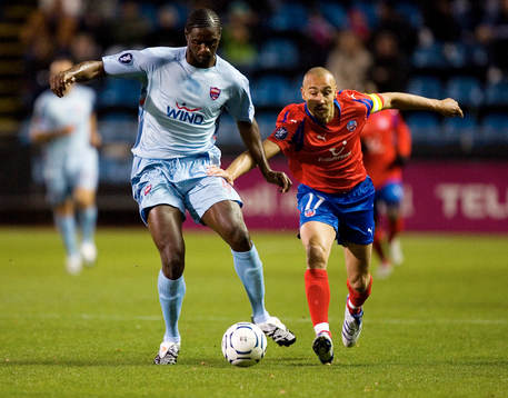 Berthe Sekou och Henrik Larsson