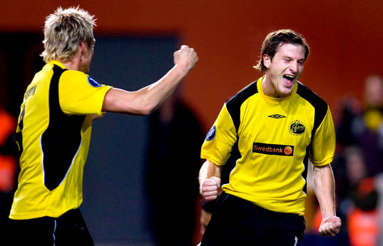Mathias Svensson, Daniel Mobaeck, Elfsborg, jubel