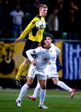 Fredrik Björck, Elfsborg, Christos Bourbos, AEK Aten