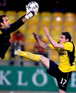 Moretto, målvakt, AEK Aten, James Keene, Elfsborg,