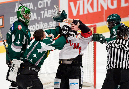 Dmitriy Naumov, Hammarby och Ville Nieminen, Malmö, i