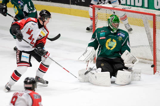Tomas Wallgren, Malmö och Henrik Karlsson, målvakt,