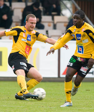 Marcus Ekenberg och Patrick Osiako