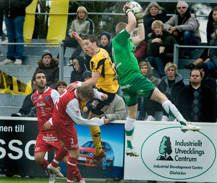 Marcus Persson, Jens Gustafsson, Tommy Naurin, målvakt,