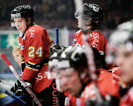 Johan Harju, Luleå, bänkades i tredje perioden