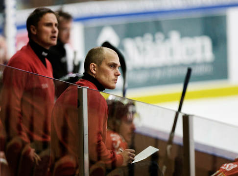 Roger Rönnberg och Roger Kyrö, tränare, Luleå