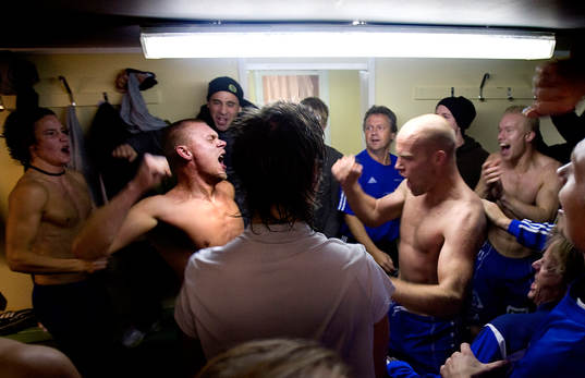 Fredrik Sundfors, målvakt och Joel Cedergren, Sundsvall,