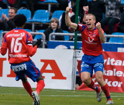 Christoffer Andersson, Helsingborg, jubel