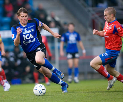 Tomas Zvirgzdauskas och Christoffer Andersson