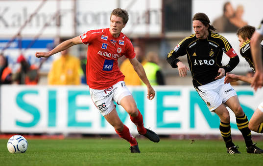 Viktor Elm, Kalmar och Mats Rubarth, AIK