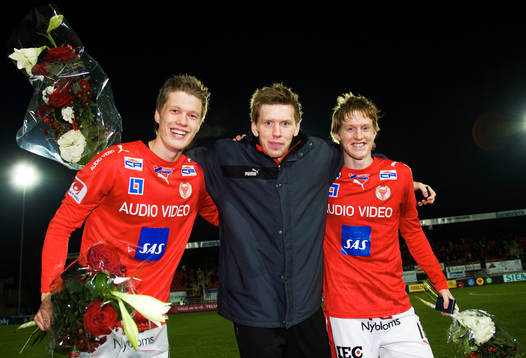 David Elm, Viktor Elm och Rasmus Elm, Kalmar