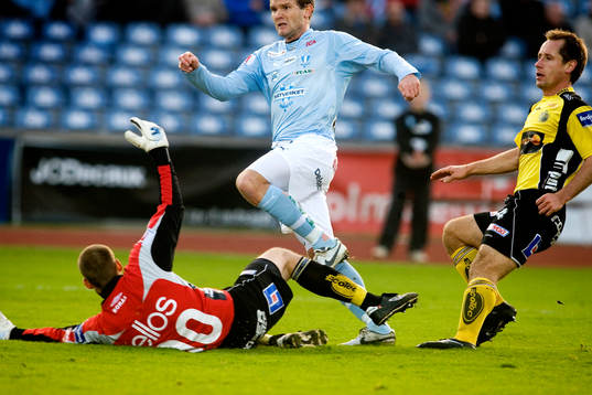 Jonathan Johansson, Malmö och Johan Wiland (målvakt)