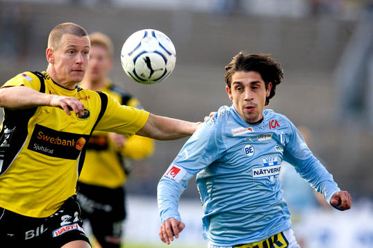 Babis Stefanidis, Malmö och Andreas Augustsson, Elfsborg
