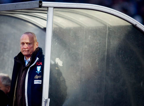 Sören Åkeby, som gjorde sin sista match som tränare för