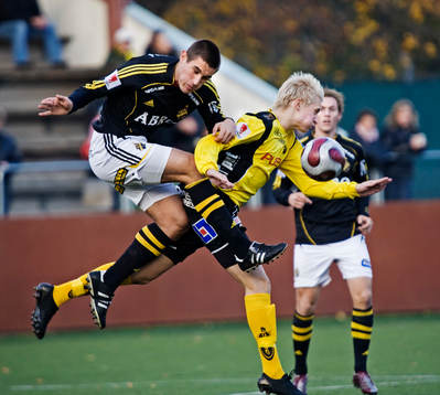 Sotiris Papagiannopoulos, AIK, Johan Larsson, Elfsborg