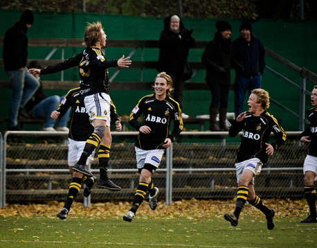 Viktor Lundberg gjorde mål