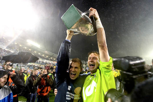 Åldermännen Niclas Alexandersson och Bengt Andersson