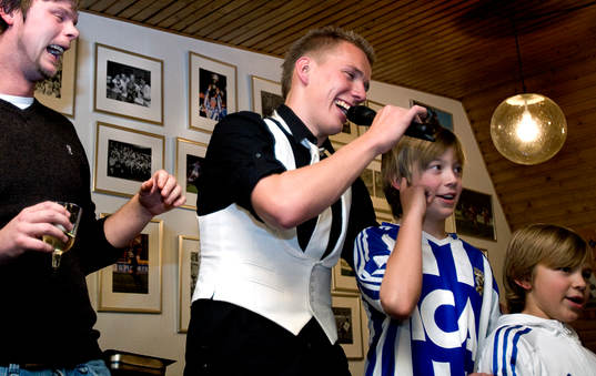 Fotboll, allsvenskan, IFK Göteborg vann SM-Guld, svenska