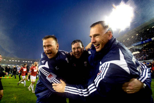 Teddy Olausson, Stefan Rehn, Jonas Olsson, tränare, IFK