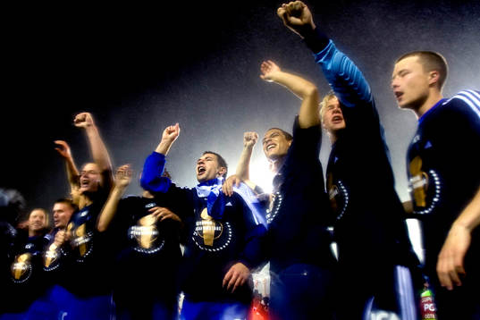 IFK Göteborg, jubel, på podiet, Svenska mästare,