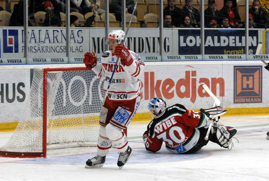 Johan Andersson, Timrå. Glädje. Jubel. Mål