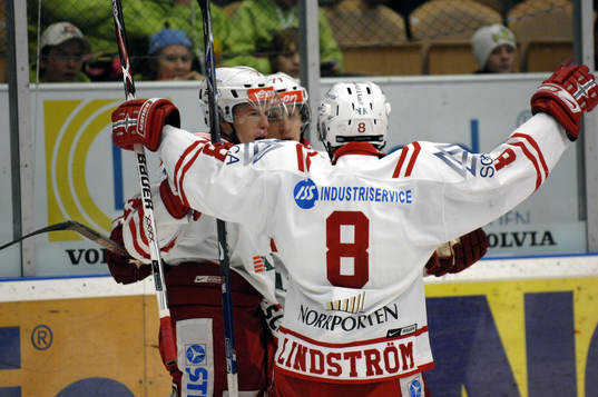 Johan Andersson, Jonathan Hedström och Sanny Lindström,