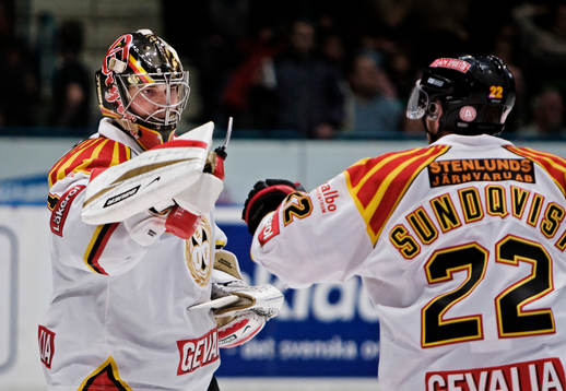 Markus Korhonen, målvakt, Brynäs, räddade Brynäs i