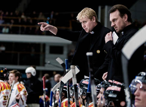 Brynäs tränare Olof Östblom