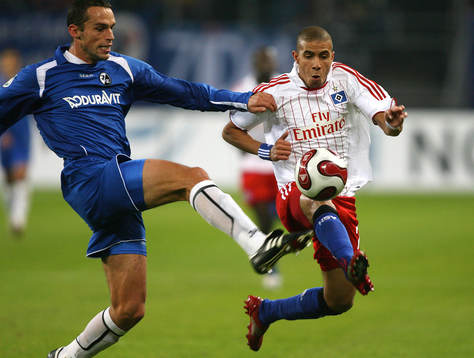 Pavel Krmas, Freiburg och Mohamed Zidan, Hamburg