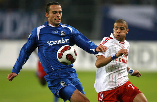 Pavel Krmas, Freiburg och Mohamed Zidan, Hamburg