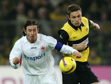 Fotboll, tysk, Tyska Cupen, Borussia Dortmund - Eintracht