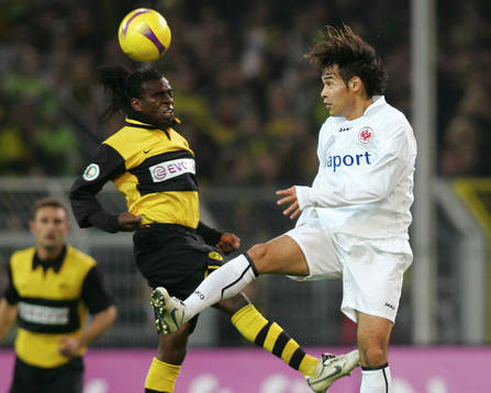 Fotboll, tysk, Tyska Cupen, Borussia Dortmund - Eintracht