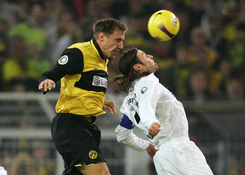 Fotboll, tysk, Tyska Cupen, Borussia Dortmund - Eintracht