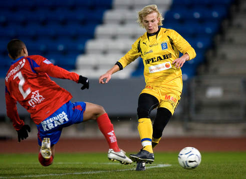 Fotboll, testmatch, Helsingborg - Ängelholm