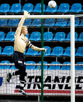 Fotboll, testmatch, Helsingborg - Ängelholm