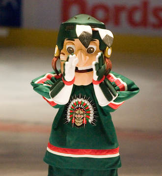 Maskot. Indian