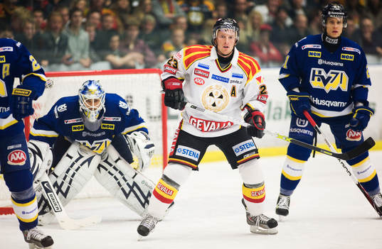 Björn Danielsson, Brynäs och Stefan Liv, målvakt, HV71