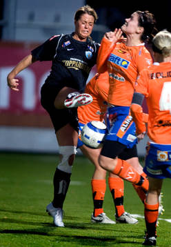 Fotboll, dam, damallsvenskan, Kopparbergs Göteborg -
