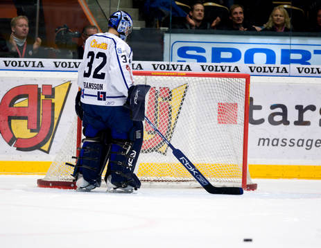 Jonas Fransson, Målvakt Linköping. Depp