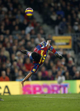 Ronaldinho. Cykelspark