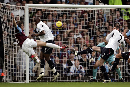 George McCartney, West Ham, gör första målet