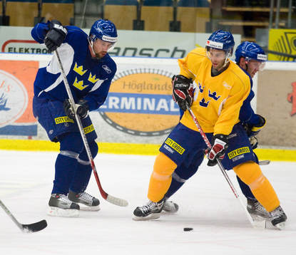 Peter Forsberg och Per Hållberg
