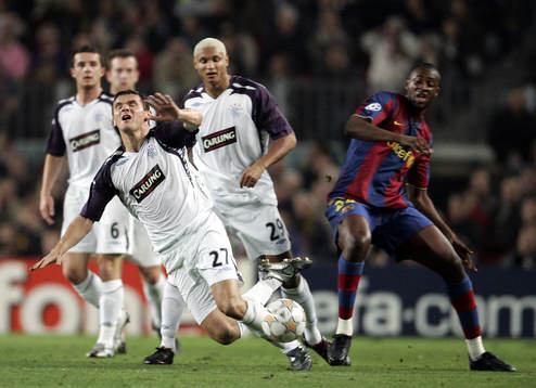Lee McCulloch och Yaya Toure