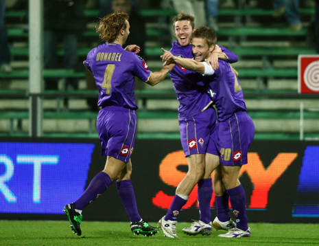 JORGENSEN, BALZARETTI och DONADEL, jubel