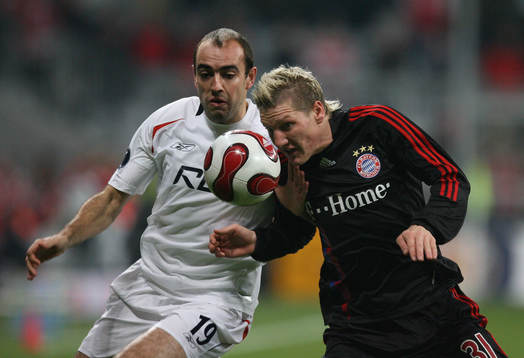 Gavin McCann och Bastian Schweinsteiger