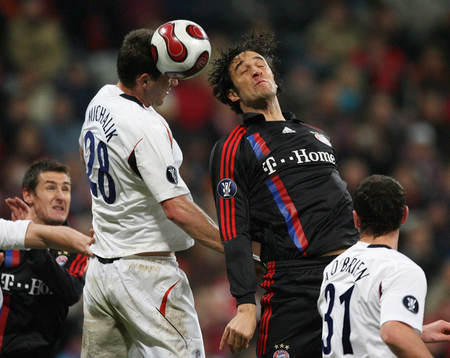 Lubomir Michalik och Luca Toni
